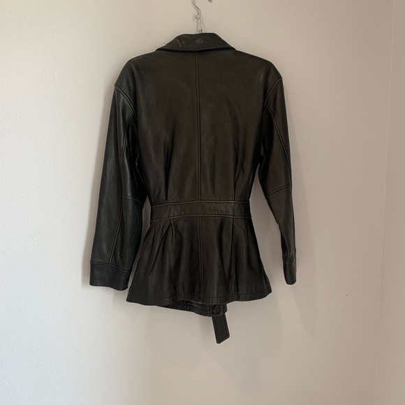 Women’s JLC Vintage Classic Black All Leather Jacket Size S‎ - Picture 3 of 16